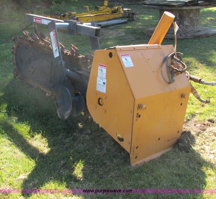 image for item G8555 Case 860 trencher attachment