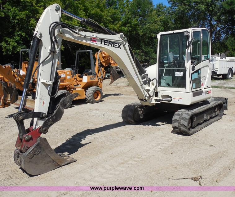 image for item G8977 2010 Terex TC50 compact excavator