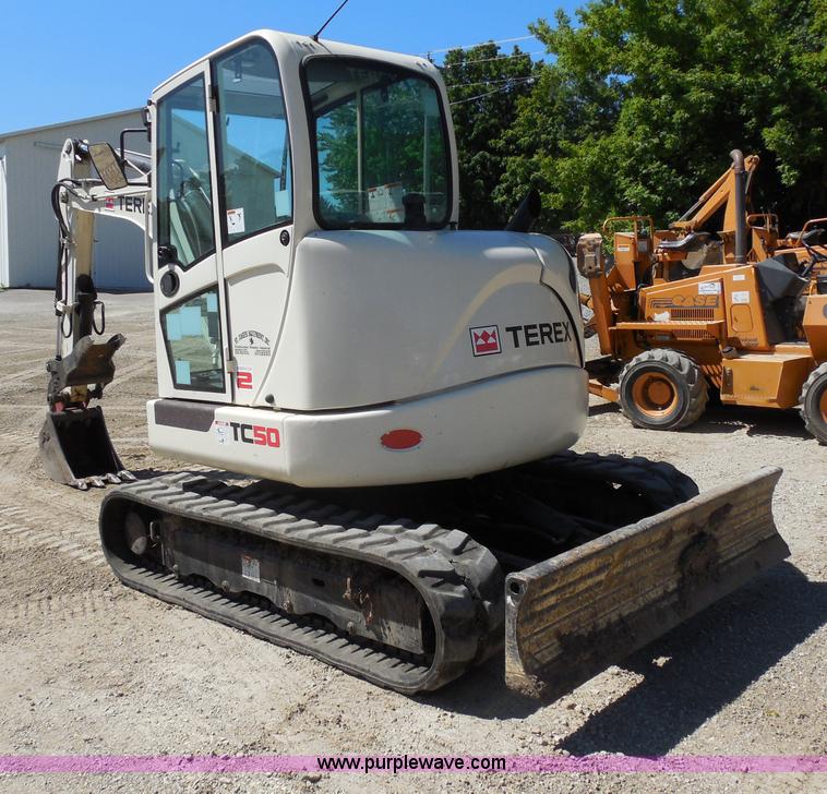 image for item G8977 2010 Terex TC50 compact excavator