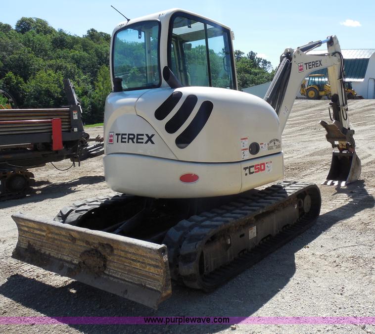 image for item G8977 2010 Terex TC50 compact excavator