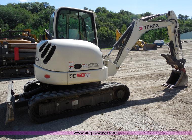 image for item G8977 2010 Terex TC50 compact excavator