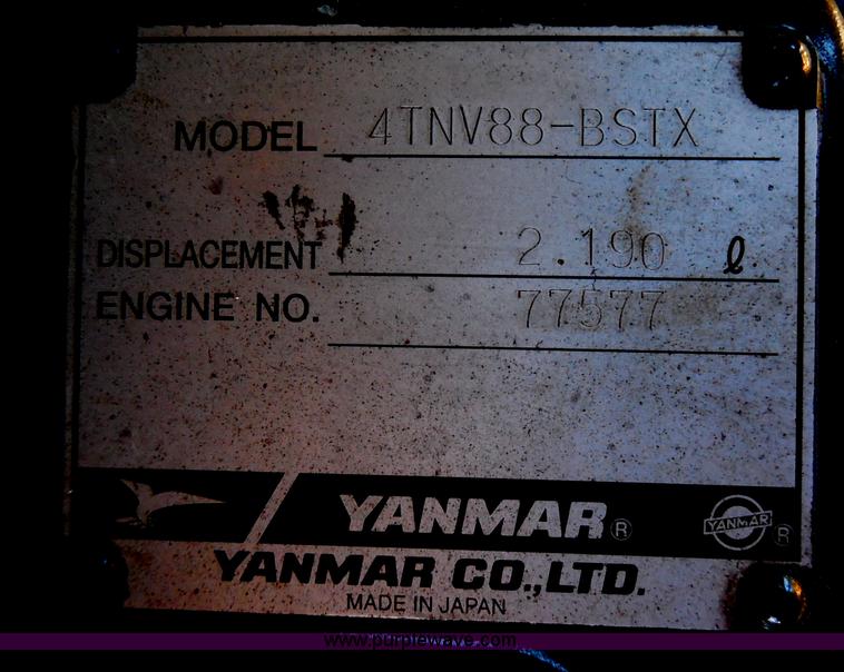 image for item G8977 2010 Terex TC50 compact excavator