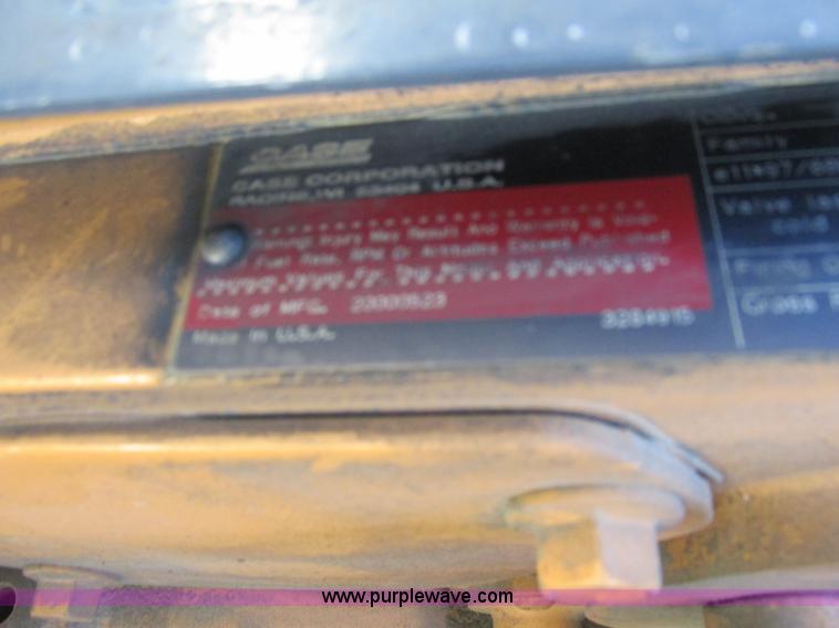 image for item G8978 2000 Case 6030 Turbo boring machine