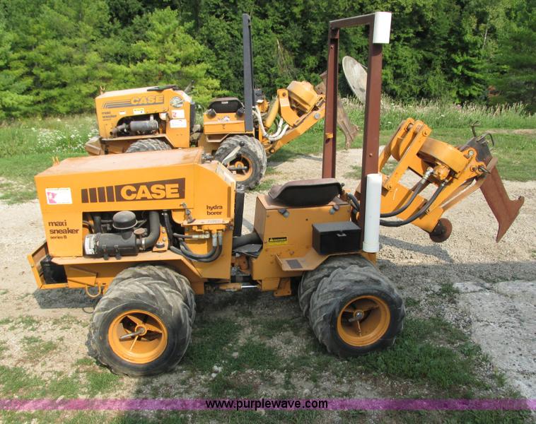 image for item G8995 1991 Case Maxi-Sneaker B cable plow