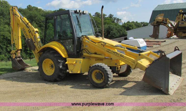 image for item G8997 2001 New Holland LB110 backhoe