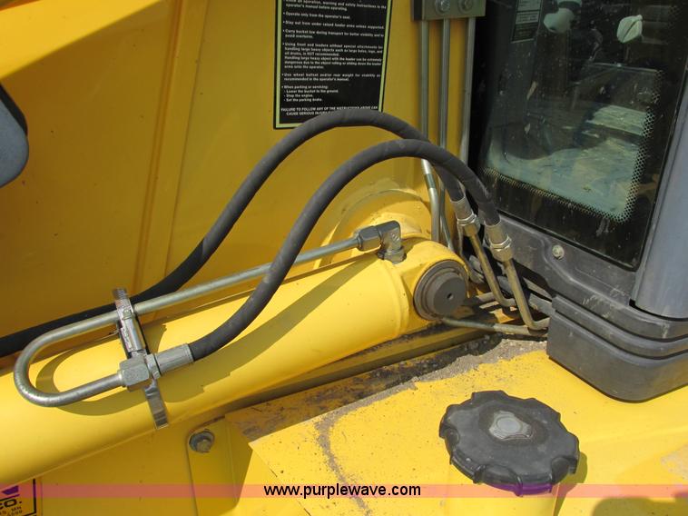 image for item G8997 2001 New Holland LB110 backhoe