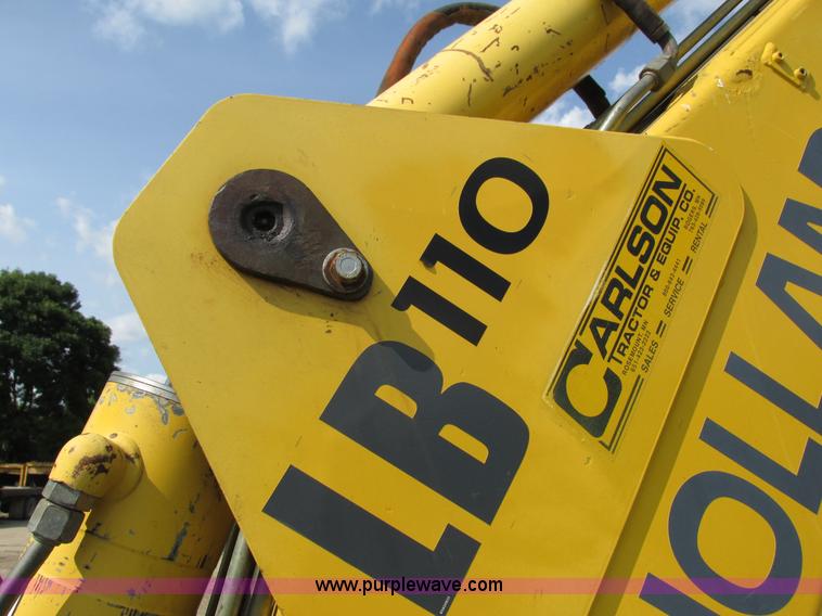 image for item G8997 2001 New Holland LB110 backhoe