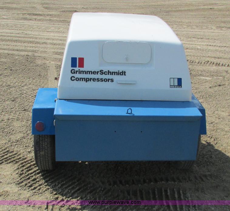 image for item G8998 Grimmer Schmidt 125 air compressor