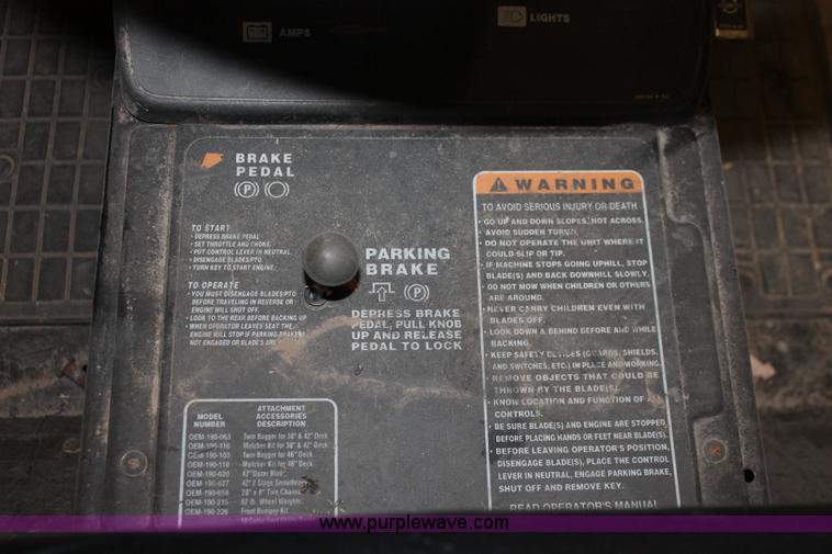 image for item I8041 MTD Ranchking Pro lawn mower