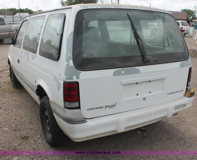 image for item I8112 1994 Dodge Caravan SE van
