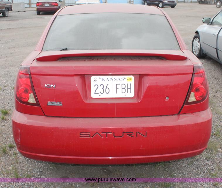 image for item I8114 2004 Saturn ION Quad Coupe 3