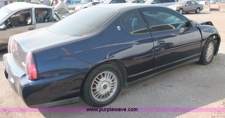 image for item I8160 2001 Chevrolet Monte Carlo LS