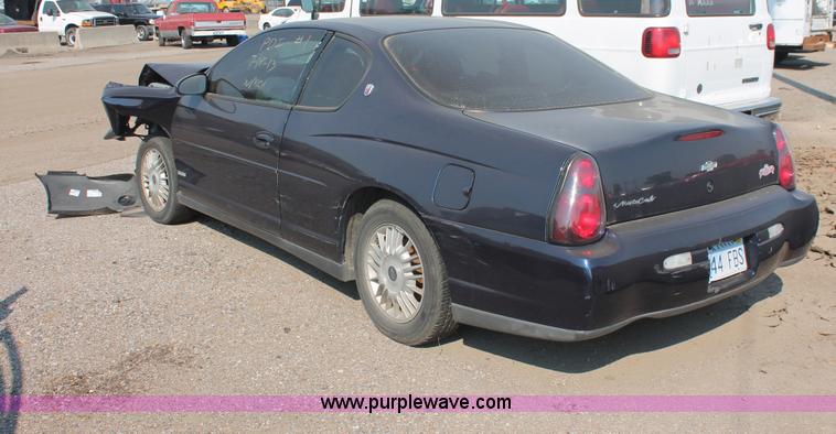 image for item I8160 2001 Chevrolet Monte Carlo LS