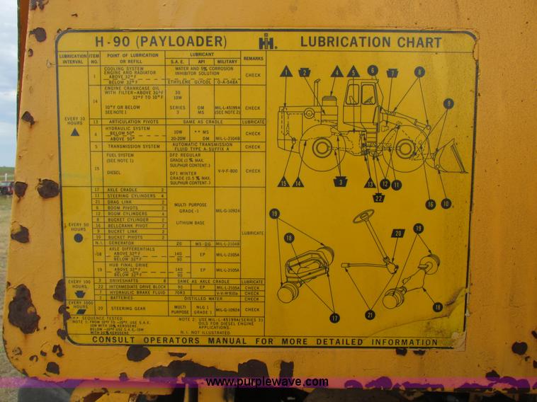 image for item A8642 International H90E Payloader wheel loader