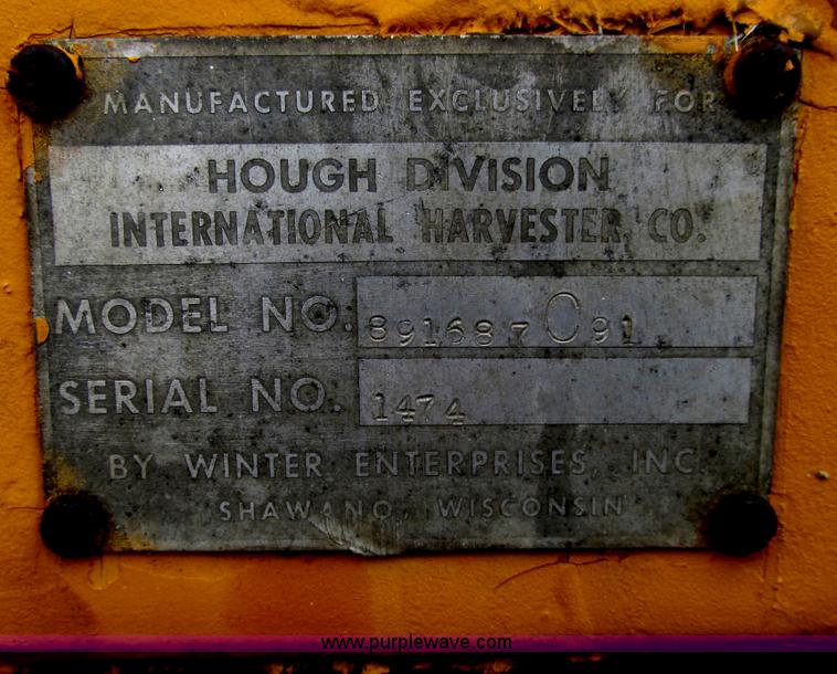 image for item A8642 International H90E Payloader wheel loader