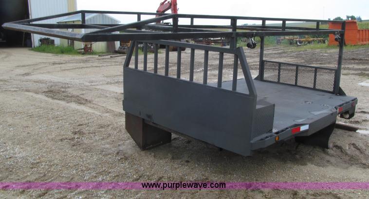 image for item D7469 Shop built steel utility truck bed
