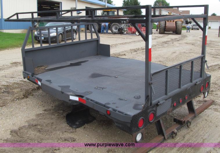 image for item D7469 Shop built steel utility truck bed