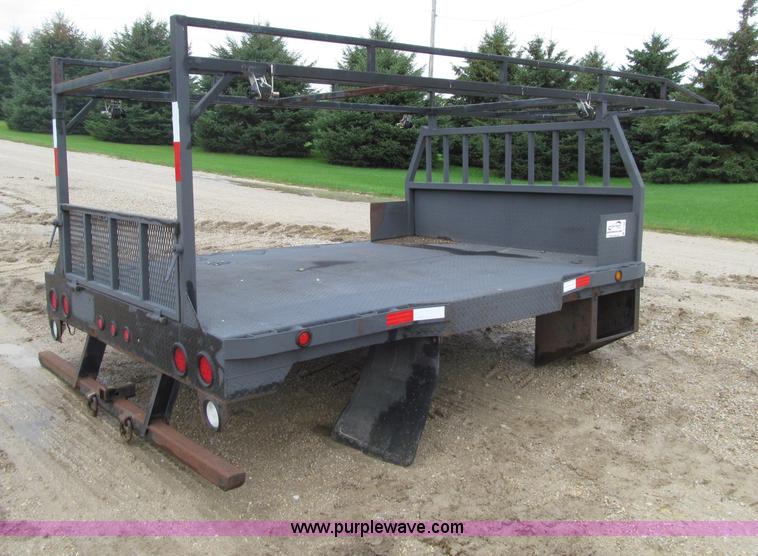 image for item D7469 Shop built steel utility truck bed