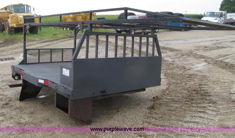 image for item D7469 Shop built steel utility truck bed