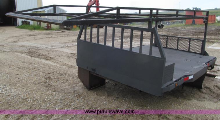 image for item D7469 Shop built steel utility truck bed