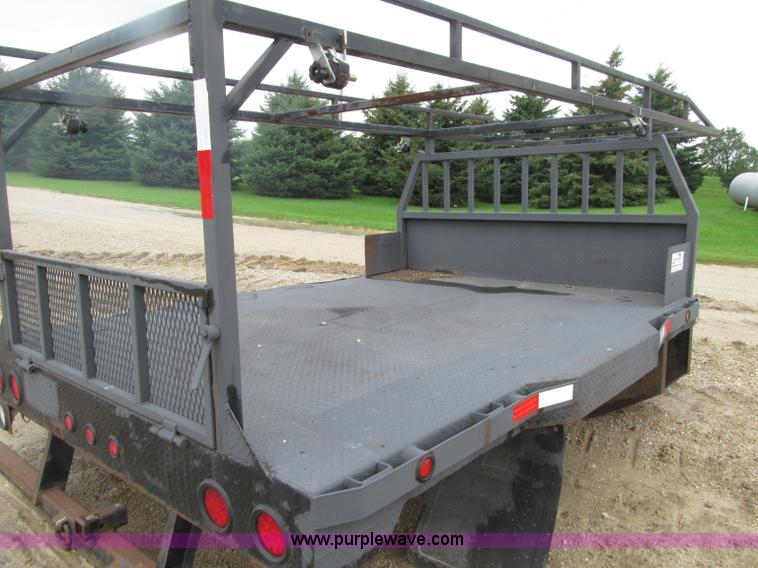 image for item D7469 Shop built steel utility truck bed