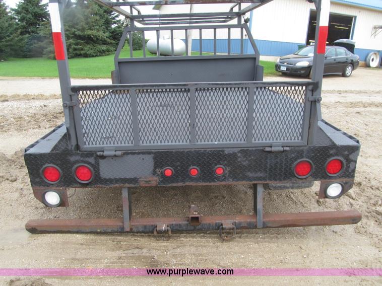 image for item D7469 Shop built steel utility truck bed