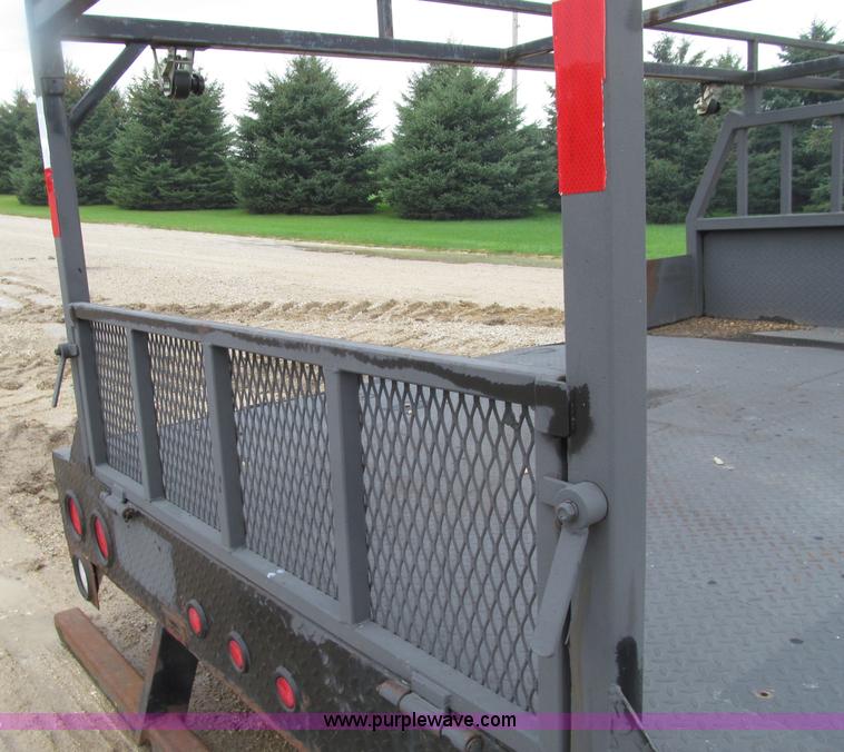 image for item D7469 Shop built steel utility truck bed