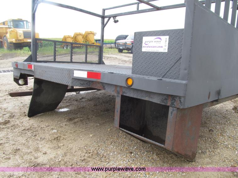 image for item D7469 Shop built steel utility truck bed