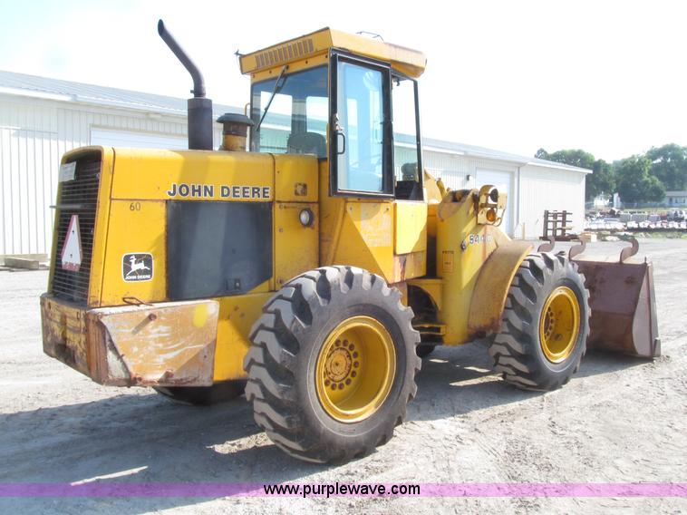 image for item D7476 1981 John Deere 544C wheel loader
