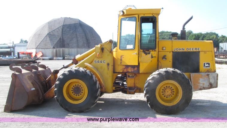 image for item D7476 1981 John Deere 544C wheel loader