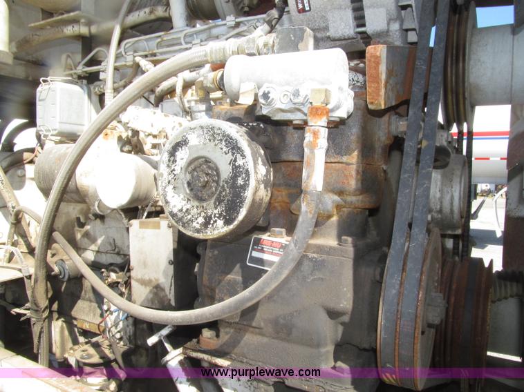 image for item D7477 Ban Corporation self-propelled paint striping machine