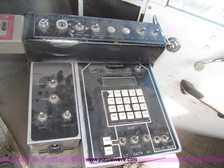 image for item D7477 Ban Corporation self-propelled paint striping machine