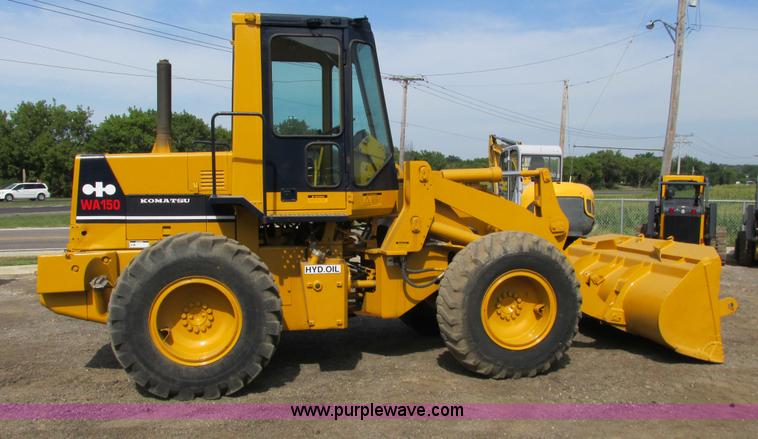 image for item G8993 1987 Komatsu WA150-1 wheel loader