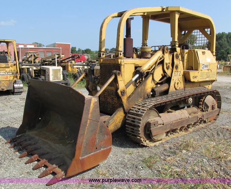 1970 Caterpillar 955K track loader Item I4250 SOLD! Sept...