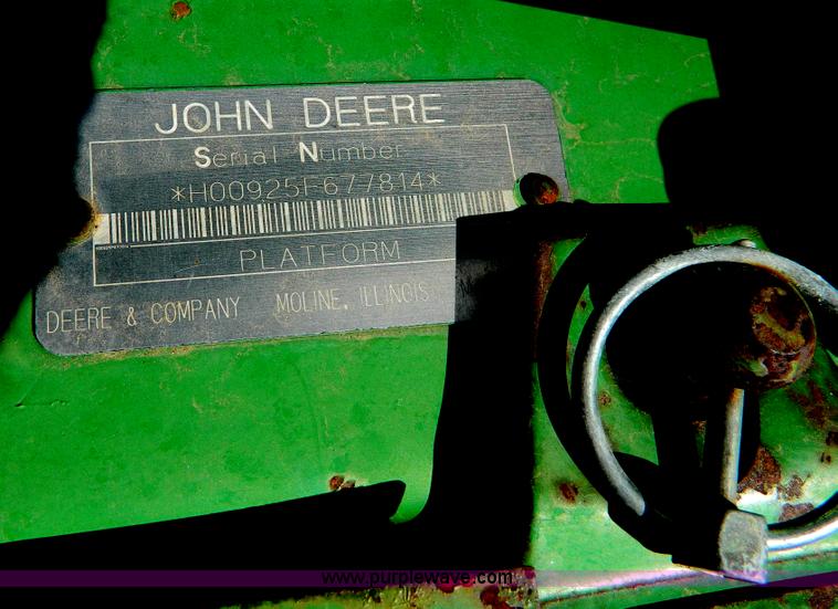 image for item D6023 John Deere 925F flex header