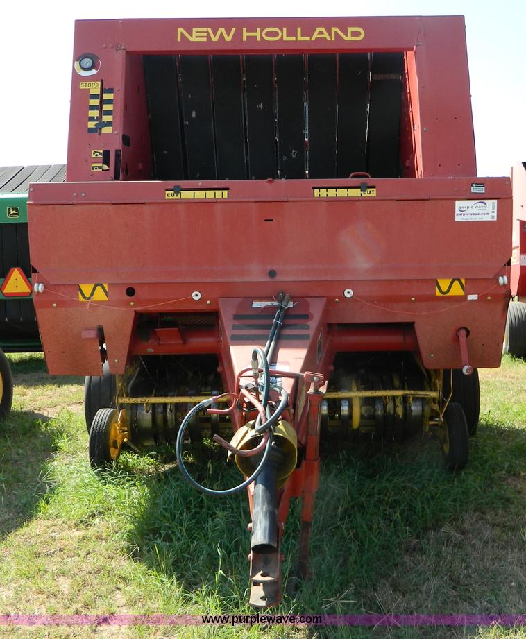 image for item D6029 1991 New Holland 660 round baler