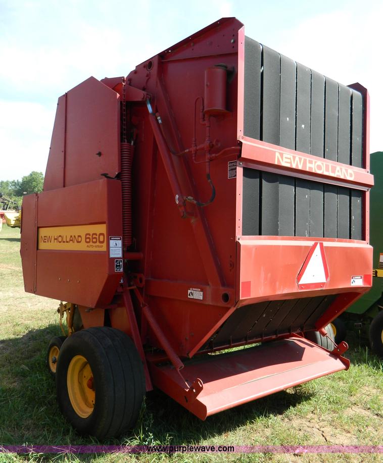 image for item D6029 1991 New Holland 660 round baler