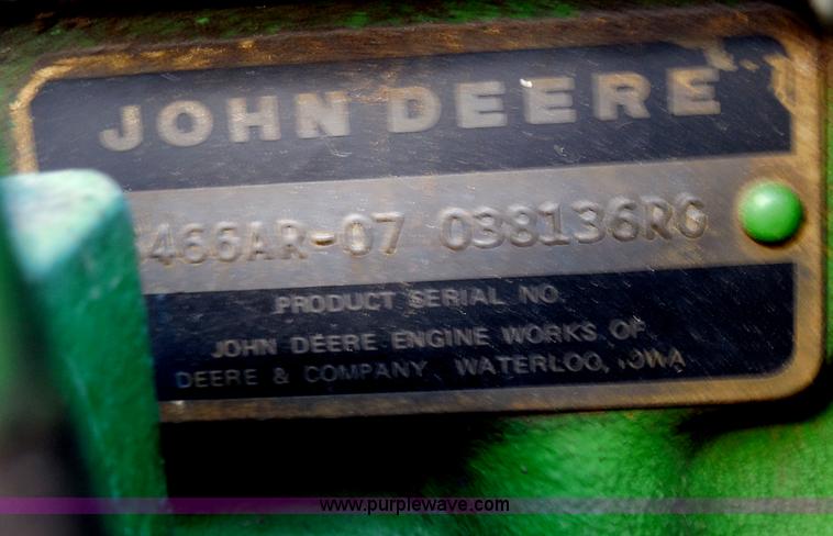 image for item E5159 1978 John Deere 4640 tractor