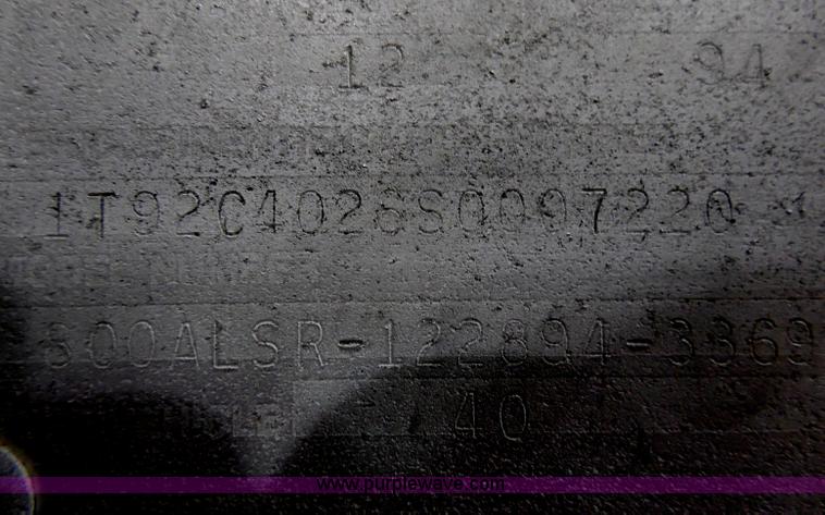 image for item E5170 1995 Corn Husker 40' grain trailer