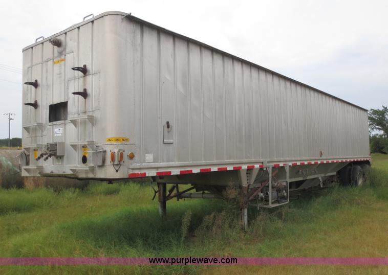 image for item F6657 1992 J&L 41' dual purpose liquid/dry bulk trailer