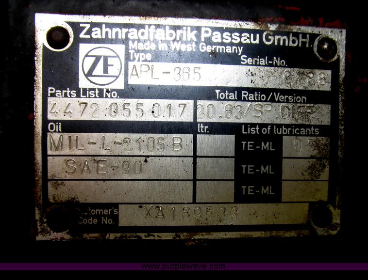 image for item F7090 1986 Case 3594 MFWD tractor