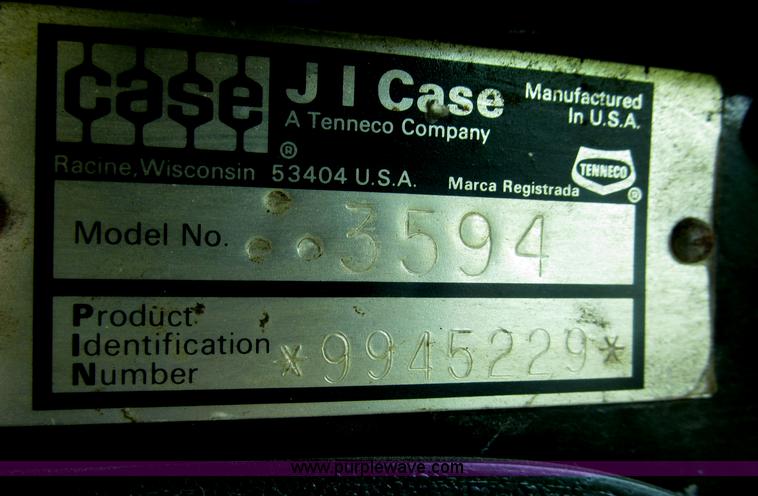 image for item F7090 1986 Case 3594 MFWD tractor