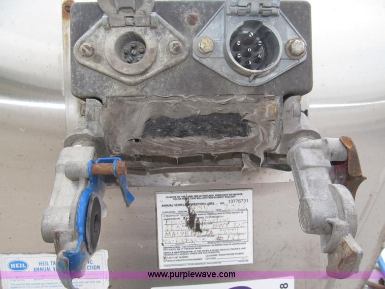 image for item F7108 1979 Brenner stainless steel tanker trailer