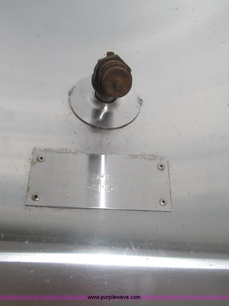 image for item F7108 1979 Brenner stainless steel tanker trailer