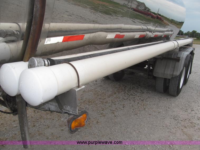 image for item F7108 1979 Brenner stainless steel tanker trailer