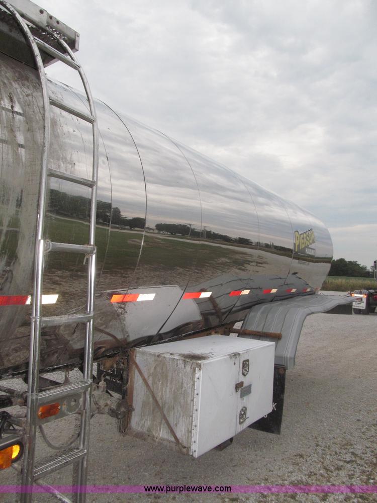 image for item F7108 1979 Brenner stainless steel tanker trailer