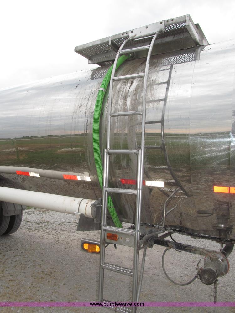 image for item F7108 1979 Brenner stainless steel tanker trailer