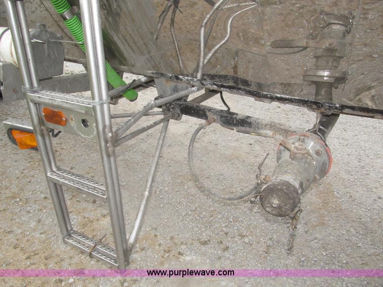 image for item F7108 1979 Brenner stainless steel tanker trailer