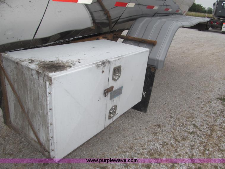 image for item F7108 1979 Brenner stainless steel tanker trailer