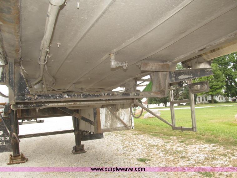 image for item F7108 1979 Brenner stainless steel tanker trailer